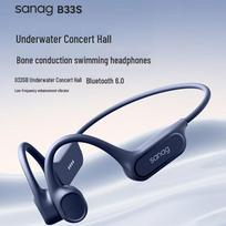 Saina B33S IP68 Waterproof Bone Conduction Swimming Headphones