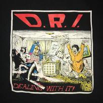 Rare Dirty Rotten Imbeciles Deal With It Cotton Black Men S-234XL T-Shirt Unisex T-Shirt XXXL
