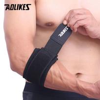Aolikes Elbow Brace Support Strap For Tendonitis Tennis Golfer'S Elbow Pain Relief For Men And Women juoda