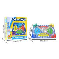 Multiple Frustration Board Game Marble Game Players Snakes And Ladders Board Game For Famil Friends Boys Girls Kids 5 Years Old mėlyna