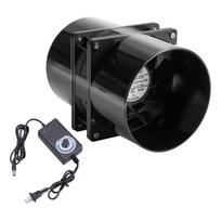 6000rpm Extractor Fan Low Noise Inline Duct Hydroponic Air Blower Exhaust Fan for Home Bathroom Grow Room Ventilation 1