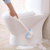 Bathroom Sponge Cleaning Brush Multi-Functional Tool Long Handle Removable Household Floor Bathtub Brushes Ceramic Tile Brush One Size mėlyna