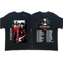 26 HOT W.A.S.P. Wasp 40 Years Live World Tour 2022 Shirt  Vtg Wasp Shirt Unisex T-Shirt M