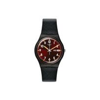 SWATCH Unisex Red Watch GB753GB753 Black Red black