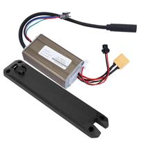 Electric Scooter Controller with Charging Port Cover, 36V Controller Panel Central Control Panel Replacement for   8 Inch Electric Scooter gray