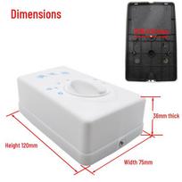 Ceiling Fan Five-Speed Controller Knob Switch