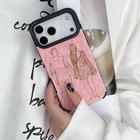 Personalized Custom Photo Sketch Laser Carving Leopard Print Faux Leather Case for iPhone 17 16 15 14 13 12 11 Pro Max Plus Air For iPhone 17 Air