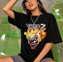 Twisted Metal Video Game 1996 Black Unisex Tshirt Size S5XL Unisex T-Shirt XXL