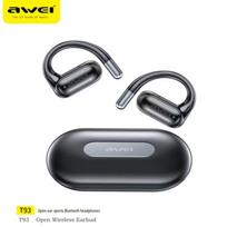 AWEI T93 Open-Ear Bluetooth Headset balta