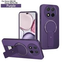 For Honor Magic7 Lite 5G Case Magnetic Stand Holder Armor Bracket Case For Honor Magic 7 Lite Magsafe Wireless Charge Cover For Magic 7 Lite