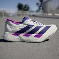 adidas Adizero Adios Pro 4 White Purple Lime Burst 40.5