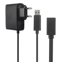 Maitinimo šaltinis Įkroviklio adapteris USB įkrovimo laidas, skirtas X-box 360 Kinect jutikliui US Plug juoda