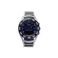 Tissot Touch Series Quartz Movement Multifunction Touch Screen Watch 45Mm Blue Dial Stainless Steel Case Stainless Steel Bracelet T056.420.21.041.00 Blue Dial Steel Band
