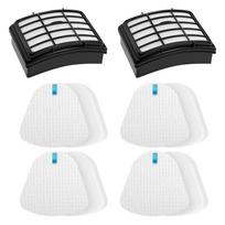 2 + 4 Pack Filters for Shark Vacuum Navigator Lift Away Filter Replacement ZU503AMZ NV350 NV351 NV352 NV355 NV356E NV357 NV360 NV370 UV440 UV540 4+2 Pack Filters juoda