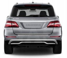 Mercedes Ml W166 - Chromuota Chromo Juosta Dangtis
