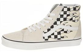 Vans SK8 Hi Checkerboard Flame VN0A38GERX7 34.5