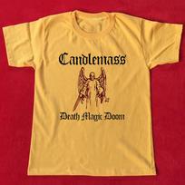 NEW Candlemass - Death Magic Doom Short Sleeve Yellow All Size Shirt AG2286 Unisex T-Shirt XXL