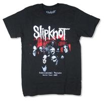 Slipknot-Subliminal Verses 2005 World Tour-2X Black T-shirt XXXXL