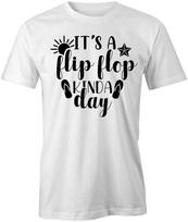IT'S A FLIP FLOP KINDA DAY TShirt Tee Short-Sleeved Cotton CLOTHING S1WSA499 XL