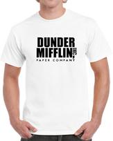 The Office TV Show Dunder Mifflin Paper Adult Unisex T-Shirt Funny Gift TShirt XL