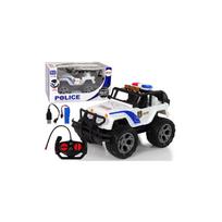 Nuotolinio valdymo automobilis R/C Policijos džipas 1:14 šviesos efektai