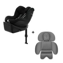 Automobilinė kėdutė Cybex SIRONA Gi I-SIZE Plus su įdėklu, 0-18 kg, Moon Black