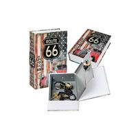 Knyga seifas Pinigų dėžutė Route 66