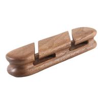 Slim Cable Organizers Wood Office Desk Cable Clips 3/2 Slot Adhesive Cord Holders for Home Car Organization Fixer