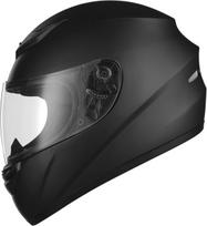 Motociklo šalmas Favoto, juodas, M (57-58 cm)