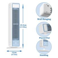 Wall Mounted Silent Fan Office Home Air Cooler Strong Wind Wall Hanging Fan Summer Cooling Leafless Air Conditioner Fan balta