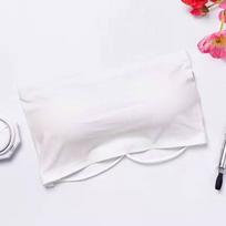 Summer thin backing beauty back strapless chest wrap ice silk underwear women's non-slip anti-light tube top bra One size fits all ( 37.5-62.5kg ) balta