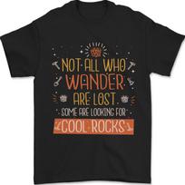 Funny Geology Geologist Science Cool Rocks Mens T-Shirt 100% Cotton S