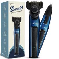Lifelong Beard Trimmer for Man | Trimmer Men Beard | All in One 24 Length Settings Cordless Rechargeable Shaving Machine for Beard, Hair, Nose & Fu