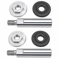 2SET Universal Polisher Extension Shaft 45 steel Rotary Polisher Extension