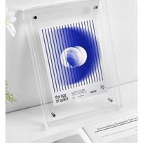 Colorful Acrylic Photo Frame For Poster, Art Painting, Wedding Photo Display, Living Room Wall Decorative Picture Frame 11x14cm