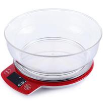 Changxie Electronic Household Kitchen Food Scale 5kg 3kg Cooking Tools Digital Kitchen Scale Stainless Steel raudona