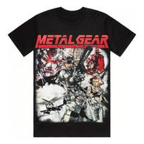 Camiseta Metal Gear Solid Snake & Meryl S