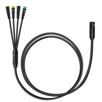 Motor Cable 1T4 EB-Bus Cable for Bafang BBS BBS01 BBS02 BBSHD Mid Motor Display Brake Lever Thumb Throttle Waterproof Connector 1T4 EB-Bus Cable