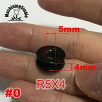 Antal Quality Hard Anodize With PTFE Coating R5x4 Sailing Aluminium Low Friction Rings R5x4