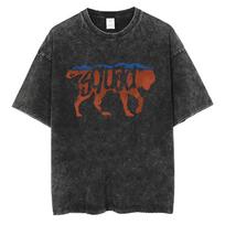 Game Life Is Strange Wolf Squad Vintage Washed T Shirt Men Women Casual Retro High Quality Cotton Short Sleeve Oversized T-Shirt S įvairiaspalvis