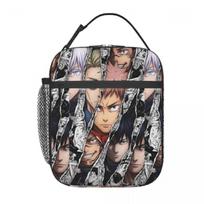 S-Satorues G-Gojoes Thermal Insulated Lunch Bags Resuable Bento Box for Outdoor Camping Travel Multifunction Food Tote Bags One Size