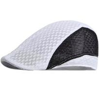 Breathable Summer Beret Cap Quick-drying Berets Hat For Men Mesh Flat Caps  Outdoor Sport