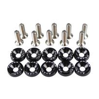 Fender Bumper Car Fasteners JDM Washer Car Modified Washer Car Modified Bolts License Plate Bolts juoda