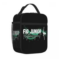Bestselling FIG Junior Rhythmic Gymnast Green White Animal Face Lunch Bag Overnight Trip Cooler Tote One Size