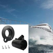 Outboard Motor Cable Protective Sleeve with Flange Kit for Yacht Boat Marine PP Split Design for Easy Installation