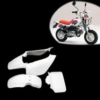 Motorcycle Plastic Body Kit Fairing Kit Set Fender Number Plate For Honda Monkey Bike Z50R Baja Mini Bike