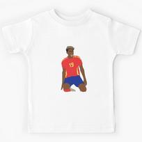 Lamine Yamal Youngest EURO Goalscorer Kids T-Shirt 130