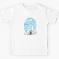 Mont Ventoux - Abstract art Kids T-Shirt 170