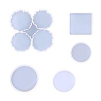 Coaster Mold for Epoxy Resin Agate Coaster Mould for Resin Casting Art Molds 1