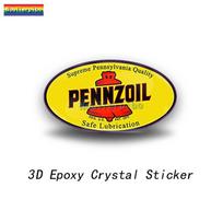 3D Stereo High Quality Epoxy Dome Car Sticker GULF Gas Oil PVC Car Motorcycle Racing Helmet Laptop Mobile Phone Vinyl Decal diameter 5cm juoda